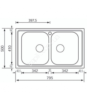 Мойка CM SPA Filo Slim 11202