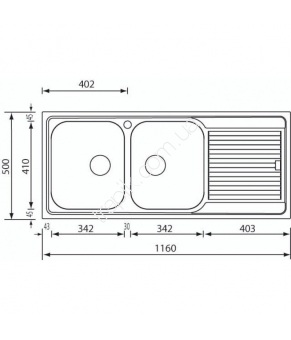 Мойка CM SPA Filo Slim 11207