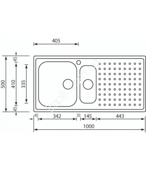Мойка CM SPA Punto Plus 11105