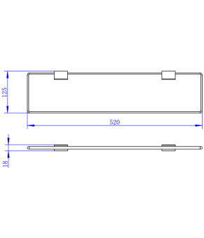 Полка Imprese Bitov 160300