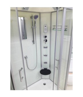 Душевой бокс Veronis BN-5-120 white ( R ) 120х80х220 см