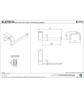 Держатель бумаги Sonia Eletech (114191)