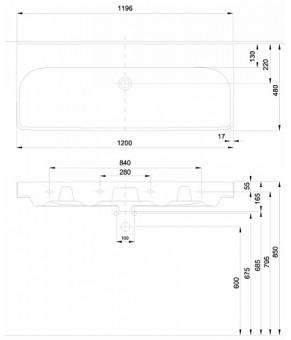 Умывальник Kolo Traffic L91020000