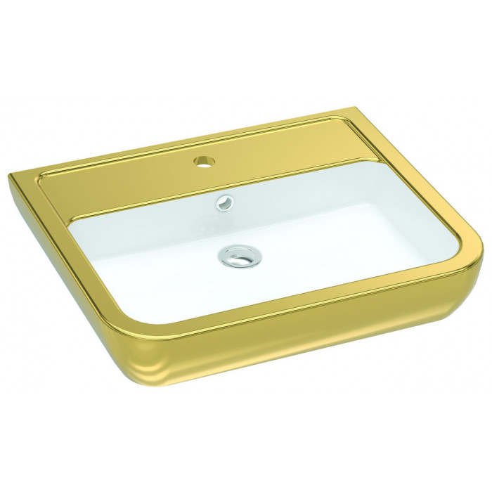 Умывальник Halley 60 см золото 3201-0455-11 IDEVIT