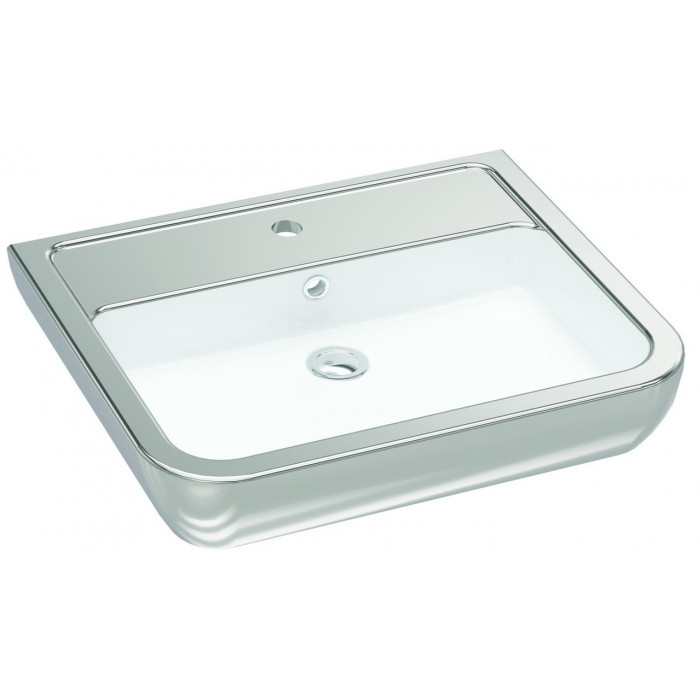 Умывальник Halley 60 см серебро 3201-0455-12 IDEVIT