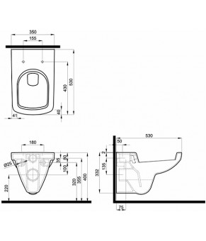 Унитаз Kolo Nova Pro M33103000