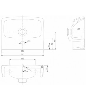 Умывальник Kolo Nova Pro M32137000