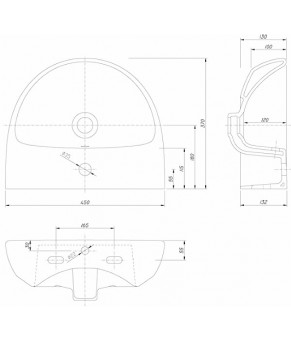 Умывальник Kolo Nova Pro M32145000
