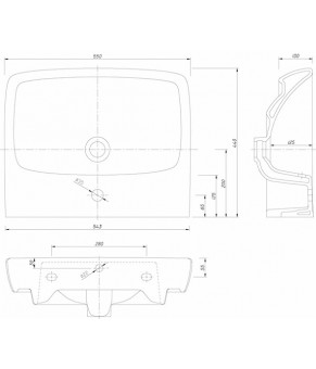 Умывальник Kolo Nova Pro M31156000
