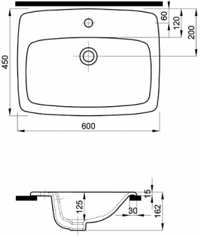Умывальник Kolo Nova Pro M31861000