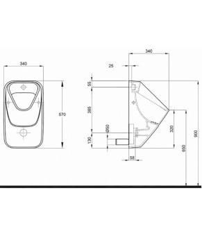 Писсуар Kolo Nova Pro M36000000