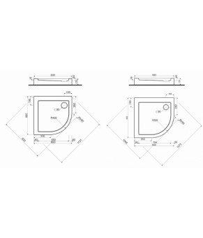 Поддон Kolo Simplo XBN0681000