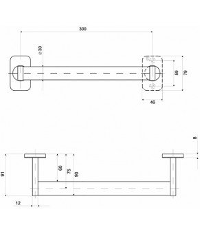 Поручень Kolo Lehnen Evolution L30003071