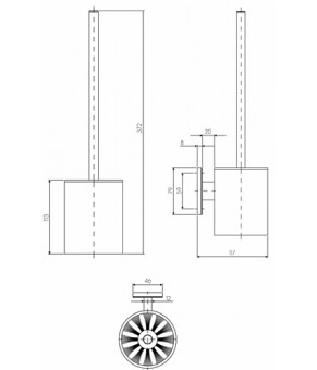 Держатель бумаги Kolo Lehnen Evolution L31031001