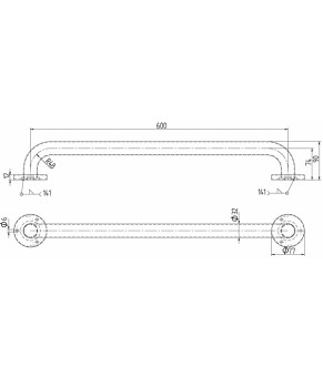 Поручень Kolo Lehnen Concept L60006000