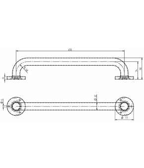 Поручень Kolo L60004000