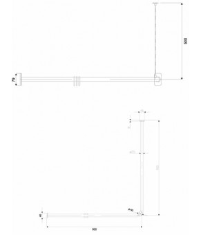 Карниз Kolo LEHNEN EVOLUTION L33101001