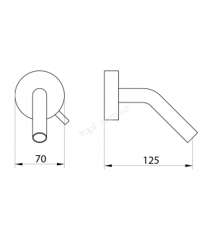 Смеситель Linki Round RND031S