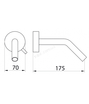 Смеситель Linki Round RND032S