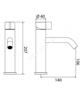 Смеситель Linki Insert INS002S