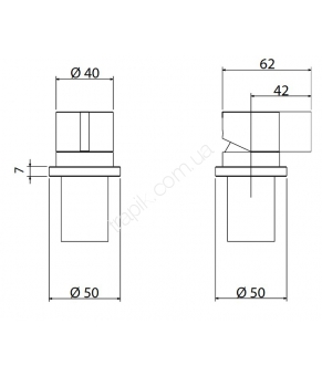 Смеситель Linki Insert INS106S