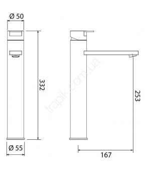 Смеситель Linki Tek TEK010S