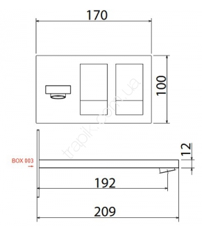 Смеситель Linki Tek TEK036S