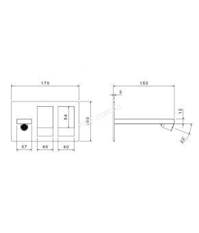 Смеситель Linki Tek TEK022S
