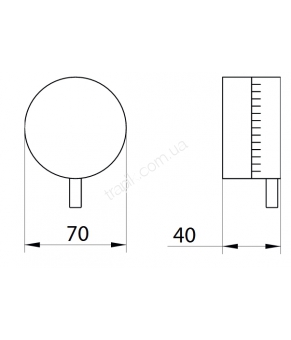 Смеситель Linki Round RND110S