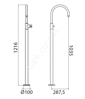 Смеситель Linki Insert INS060S