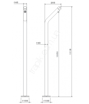 Смеситель Linki Puro PUR063S