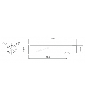 Смеситель Linki Puro PUR031BKS