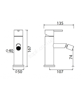 Смеситель Linki Stylo STY020S