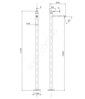 Смеситель Linki Stylo STY060S