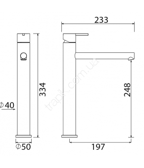 Смеситель Linki Stylo STY012S
