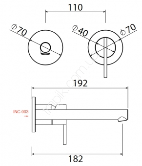 Смеситель Linki Stylo STY035S