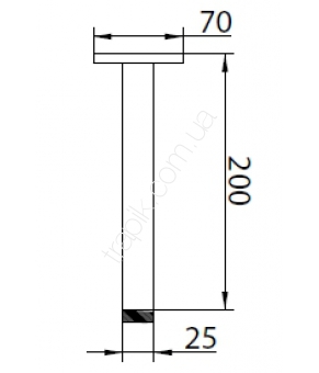 Держатель верхнего душа Linki P360 ACC032S