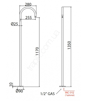 Излив Linki Spouts CAN050S