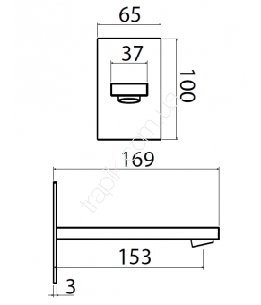 Излив Linki Spouts CAN104S