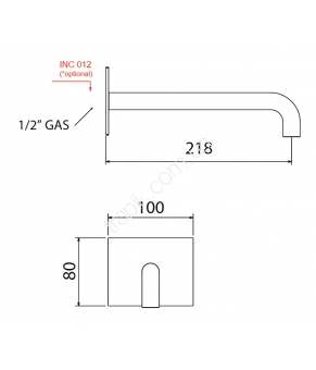 Излив Linki Spouts CAN115S