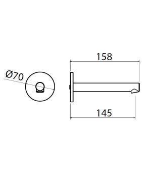 Излив Linki Spouts CAN154S