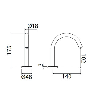 Излив Linki Spouts CAN005S