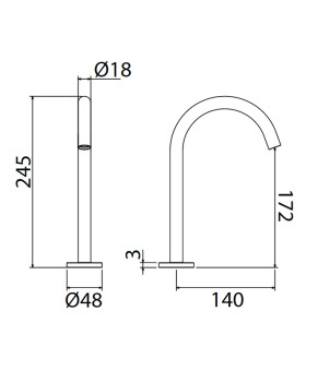 Излив Linki Spouts CAN006S
