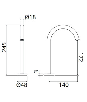 Излив Linki Spouts CAN007S