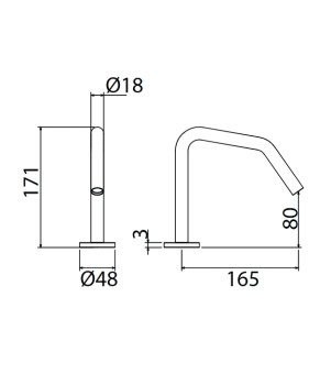 Излив Linki Spouts CAN022S