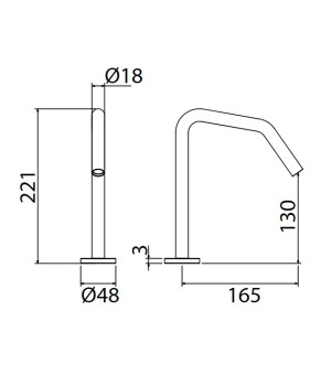 Излив Linki Spouts CAN023S