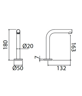 Излив Linki Spouts CAN030S