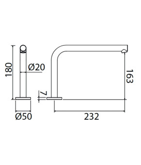 Излив Linki Spouts CAN031S