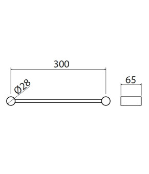 Держатель полотенца Linki accessories PUR505S