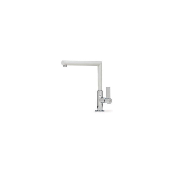 Смеситель Elleci Ares white 96